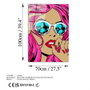 Wallity UV-715 Multicolor 70 x 100 cm